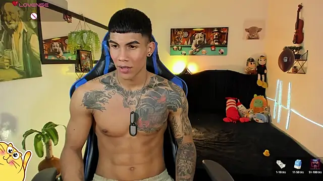 Damian_latinxxx webkamerás műsora