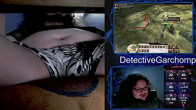 XXX chat uživo modela DetChompy