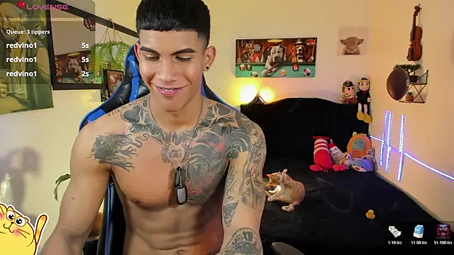 Damian_latinxxx webkamerás műsora