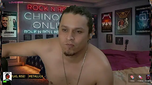 chino_roz webkamerás műsora