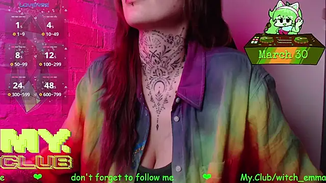 Chat XXX ao vivo de Witch_Emma