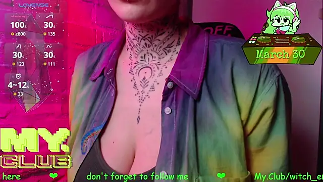 Witch_Emma Adlı Modelin Canlı XXX Sohbeti