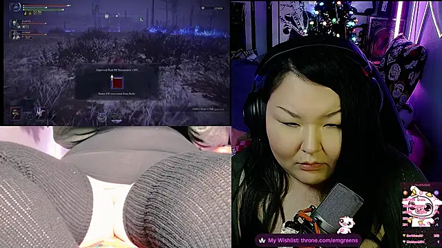 EmGreens Adlı Modelin Web Kamerası Şovu