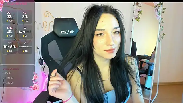 AliceeinWonderlandddのウェブカメラショー