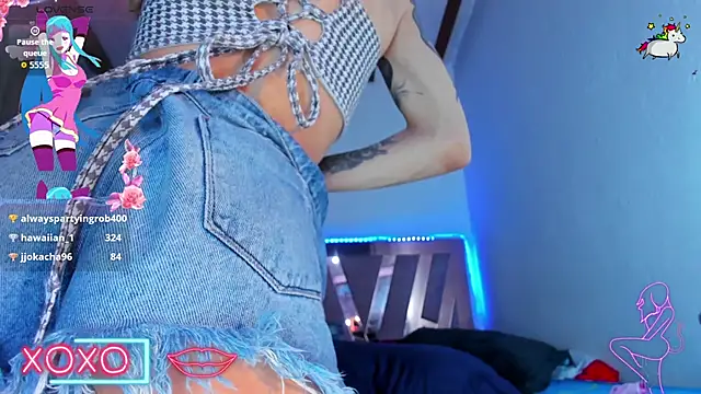 Show de SkyeGabbyRose na webcam