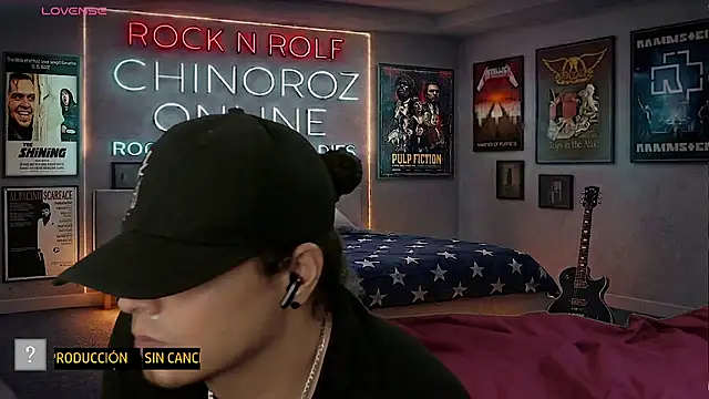 chino_roz 网络视讯表演