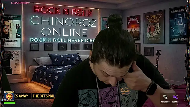 chino_roz Adlı Modelin Web Kamerası Şovu