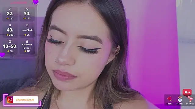 Chat XXX ao vivo de arycooper_