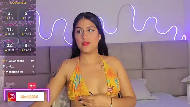 Webkamerová show Abrilll2