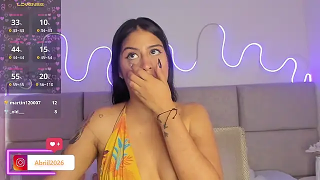 Abrilll2 Live XXX-chat