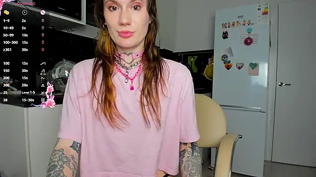 Show modela Angie_CandyCat na web-kameri