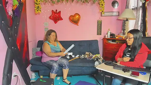 lesbiancuplen Webbikameraesitys