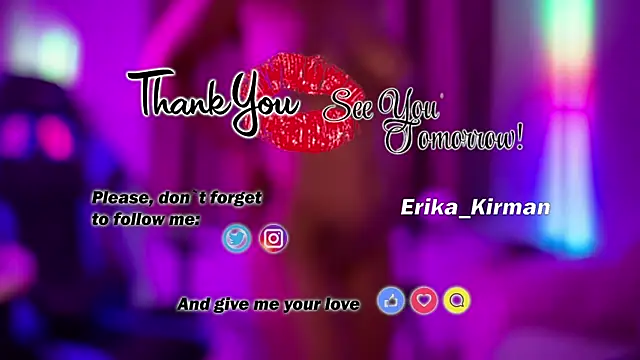 Webkamerová show Erika_Kirman