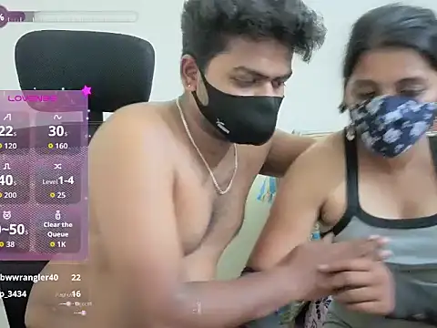 Tamil_ramantic_partnern Webbikameraesitys