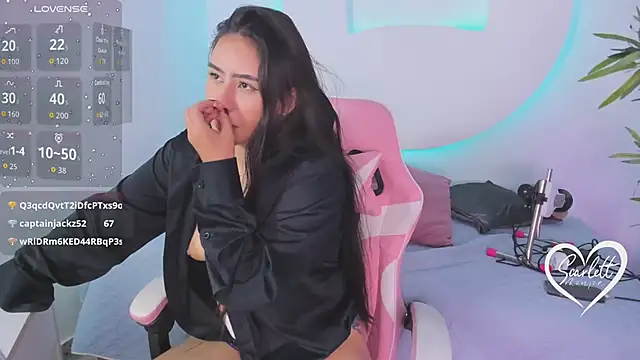 Scarlett_Kiiss Adlı Modelin Canlı XXX Sohbeti