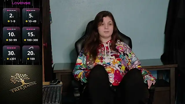 TreeJeanne Chat XXX in diretta