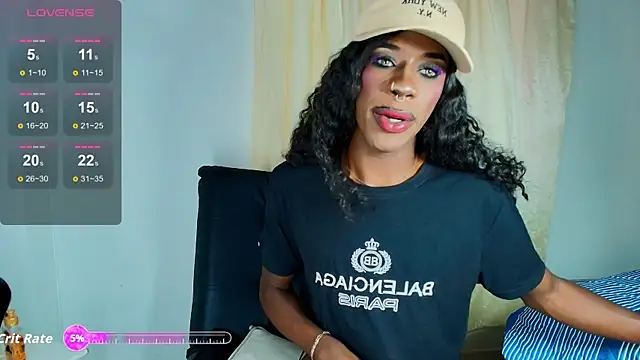 EbonyHansNight Adlı Modelin Canlı XXX Sohbeti