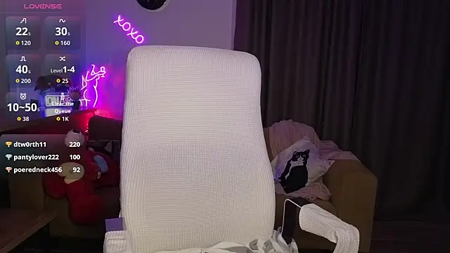 Show de adrelaxina na webcam