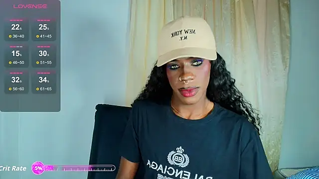 EbonyHansNight Adlı Modelin Canlı XXX Sohbeti