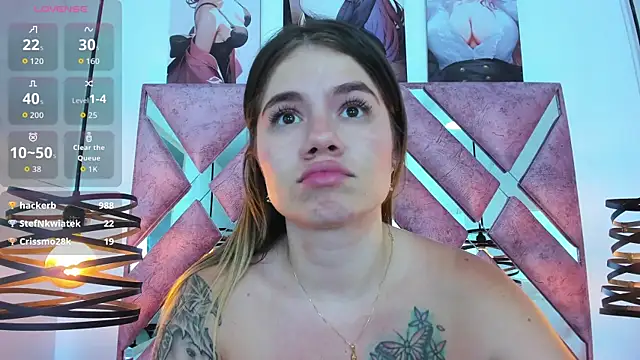 XXX chat uživo modela SweetMichel_