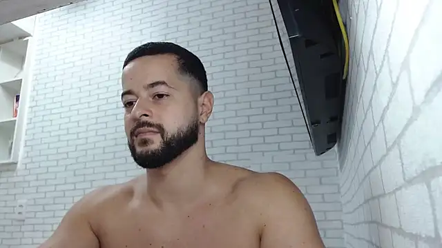 Show de BombeiroHotx na webcam