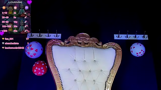 Chat +18 de Bagiolett ao vivo