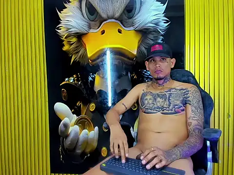 Show modela Winsord_Bigcock na web-kameri