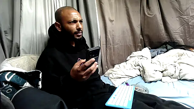 Show de Camodick na webcam