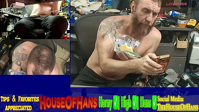 HouseOfHans Adlı Modelin Canlı XXX Sohbeti