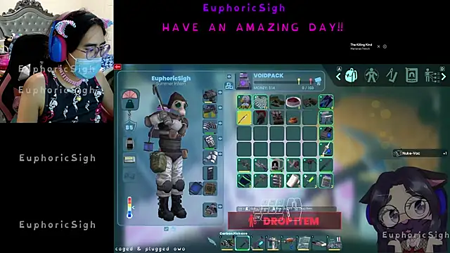 EuphoricSigh Webcam show