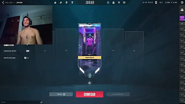 Chat +18 de TommyMomentum ao vivo