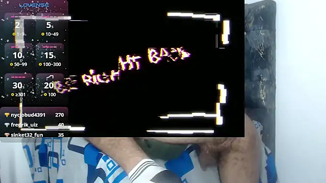 Show webcam de pether_hairy