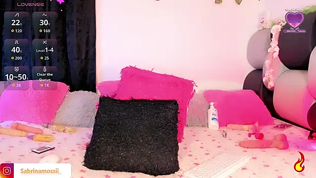 Webkamerová show sabrinamossii