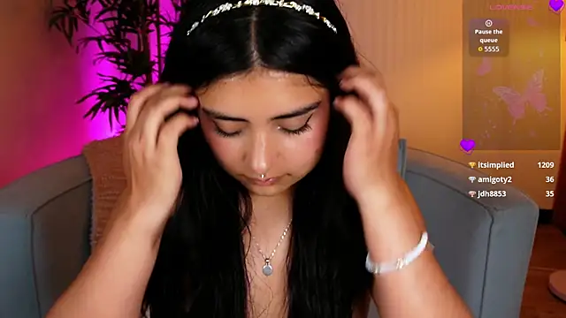 Show de Samai_3 na webcam