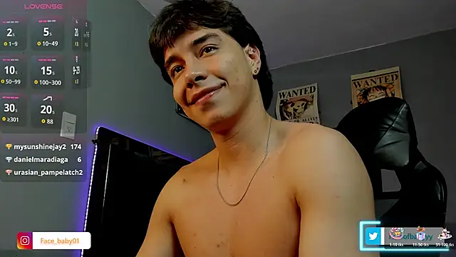 Show modela facebaby1 na web-kameri