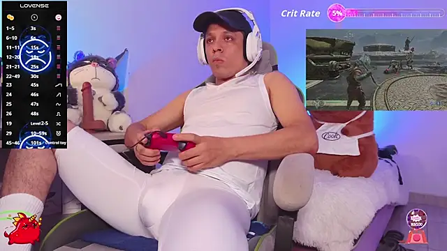 Show modela Lukaforge na web-kameri