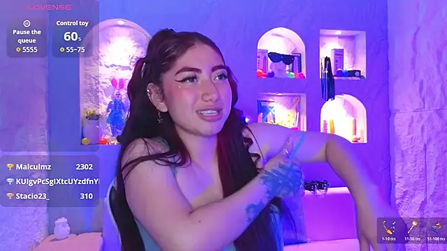 Sophia_tf: διαδικτυακό σόου στην κάμερα