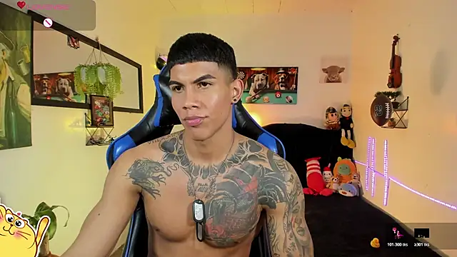 Damian_latinxxx: διαδικτυακό σόου στην κάμερα