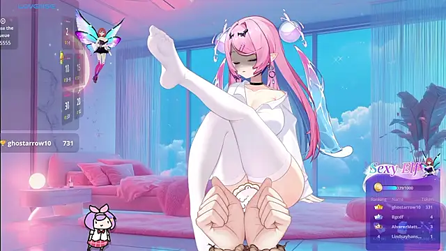 Chat +18 de sandyluxury ao vivo