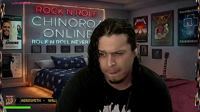 chino_roz 网络视讯表演