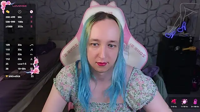 Pertunjukan Kamera Web TheTrixy