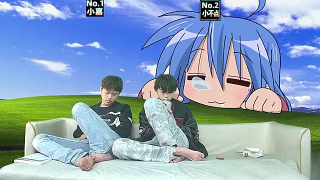 xiaohuangren01 网络视讯表演