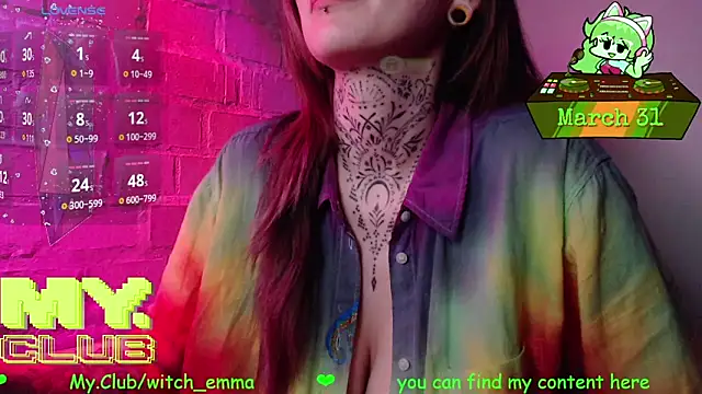 Witch_Emma 라이브 XXX 채팅