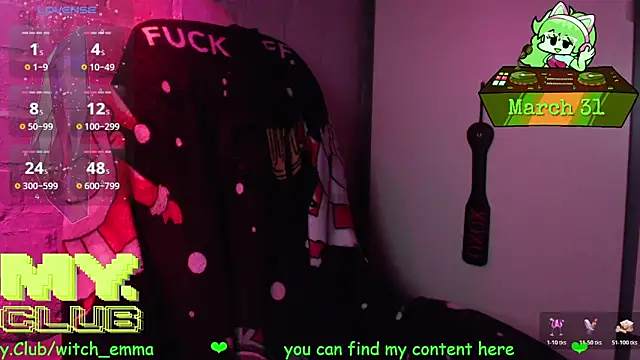 Witch_Emma: απευθείας συνομιλία ΧΧΧ