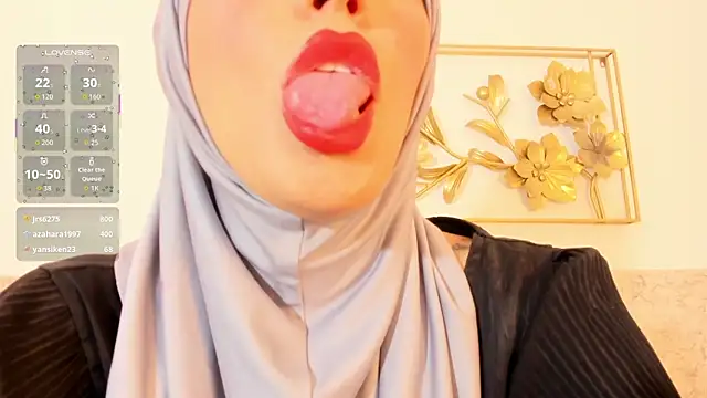 Show webcam de hanajameela