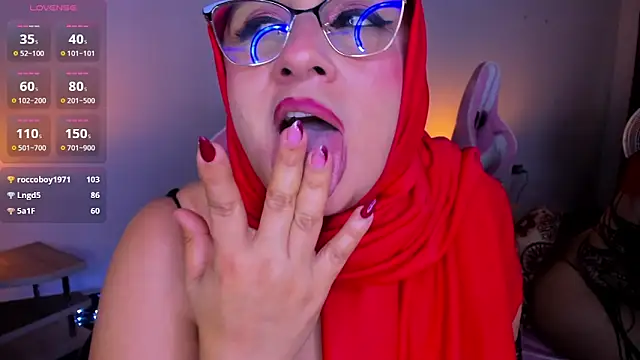 Sembang XXX Secara Langsung HijabiMilff