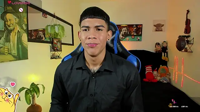 Show modela Damian_latinxxx na web-kameri