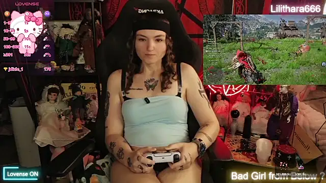 Lilithara666 网络视讯表演