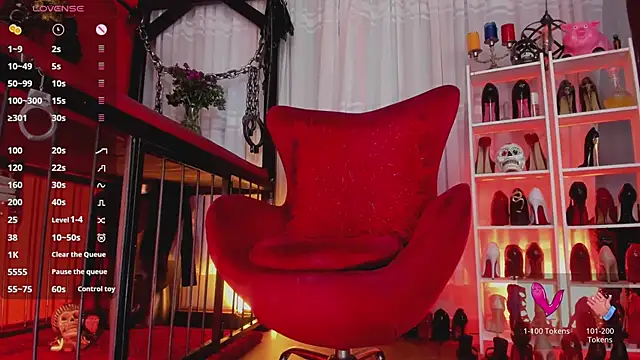 XXX chat uživo modela MistressAndre