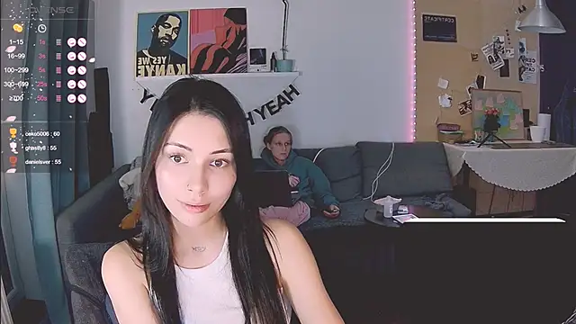 KatiKate élő XXX-chatje